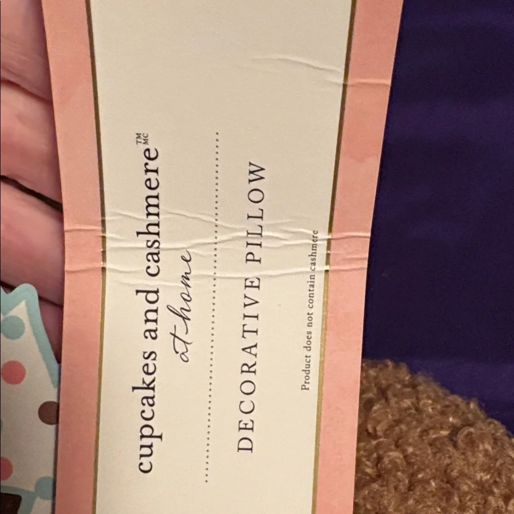 NWT Cupcakes & Cashmere Large Plush Gingerbread Man!